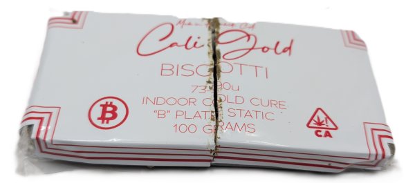 “B” Plate Static – Biscotti (Cali Gold)